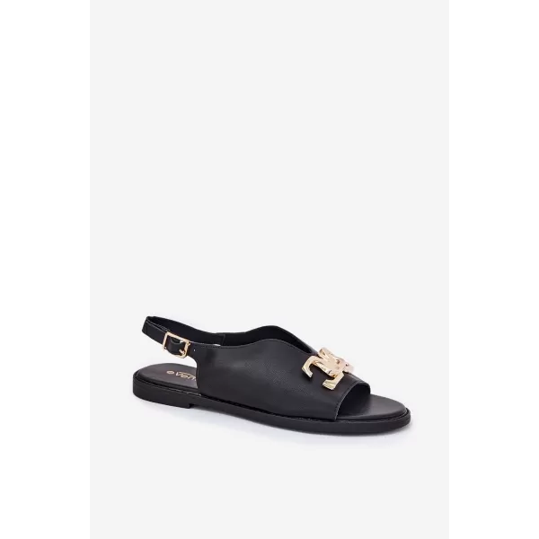  Sandale de dama EVENTO 25SD35-8775 NEGRU 