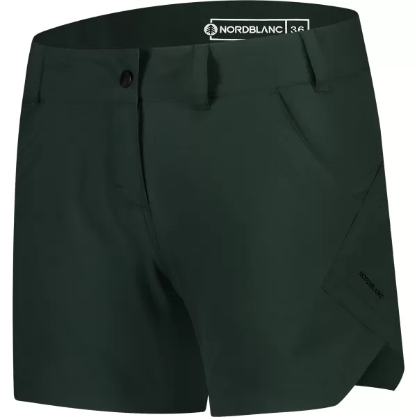  Pantaloni scurți de damă NORDBLANC WINK NBSPL8355 VERDE ÎNCHIS 