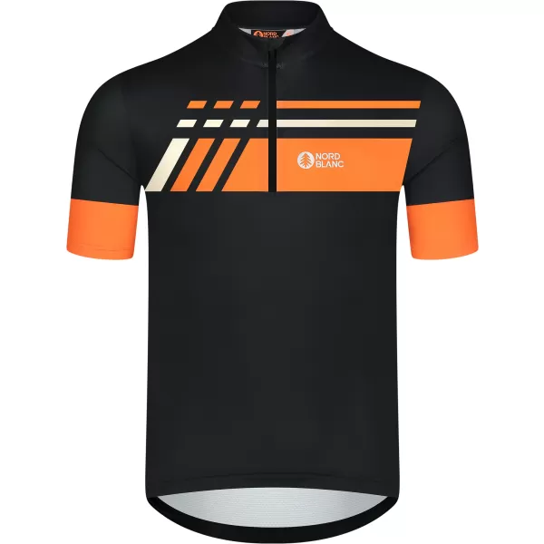  Tricou de ciclism pentru bărbați NORDBLANC STEER NBSMF8080 NEGRU 