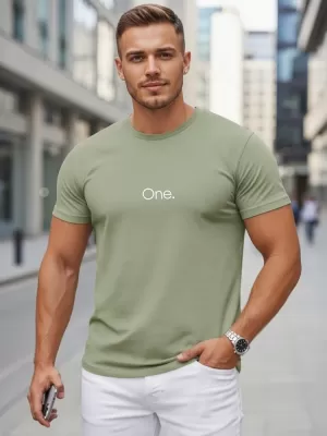 Tricou pentru bărbați DSTREET NX5125R-MO VERDE