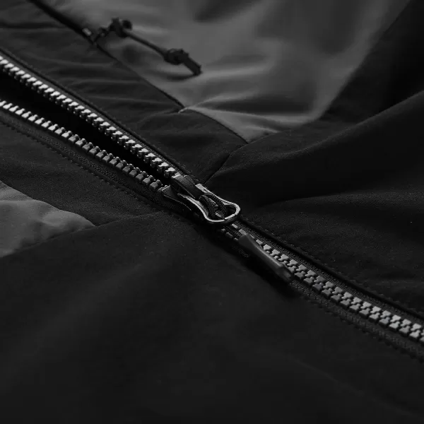  Jacheta pentru copii ALPINE PRO TEMUNO NEGRU 