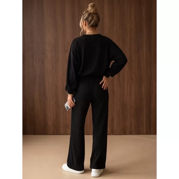  Set pentru femei DSTREET AY1240 NEGRU 