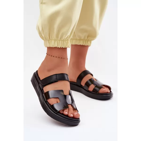  Papuci de damă BOTO 26SD18-9807 NEGRU 