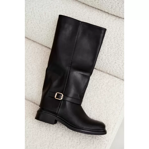  Cizme de dama BOTO 5858 NEGRU 