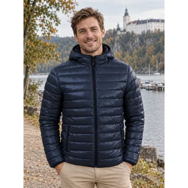  Jachetă pentru bărbați MALFINI EVEREST 552 ALBASTRU MARIN 