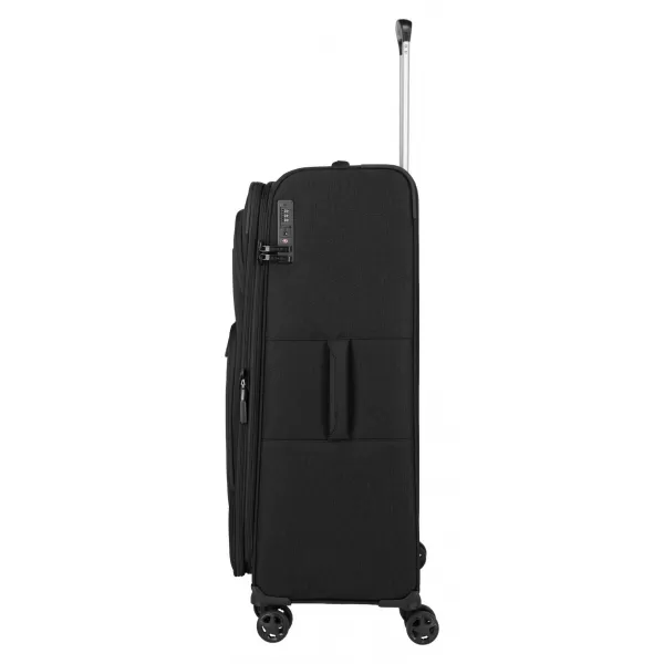  Valiză TRAVELITE Kick Off 4w L exp NEGRU 