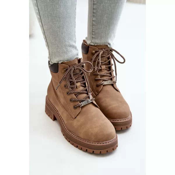  Cizme de dama BIG STAR SHOES OO274A289 MARO/BEJ 