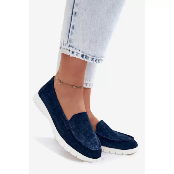  Mocasini de dama VINCEZA 95360 ALBASTRU 