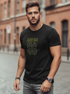 Tricou pentru bărbați DSTREET NX0146R-BK NEGRU