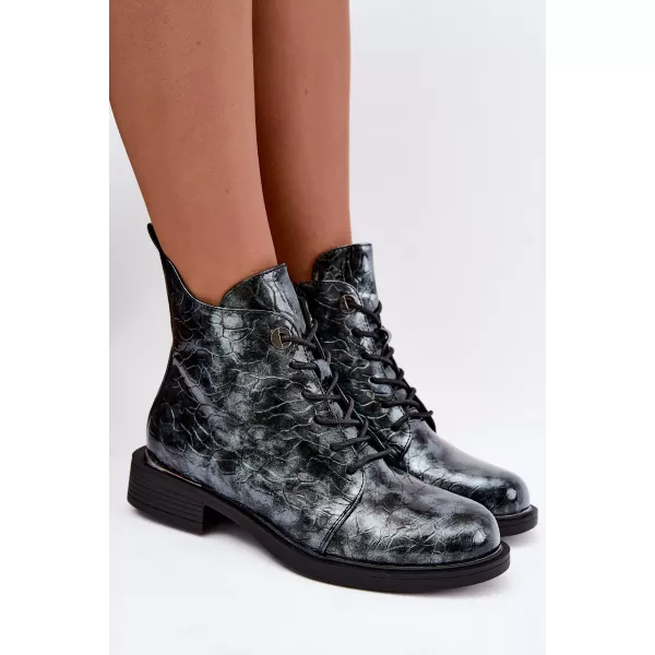  Botine de dama S.BARSKI HY62-8140 VERDE 
