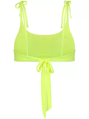Top bikini dama NORDBLANC PRINCESS NBSSS8210 GALBEN STRĂLUCITOR