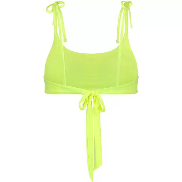  Top bikini dama NORDBLANC PRINCESS NBSSS8210 GALBEN STRĂLUCITOR 