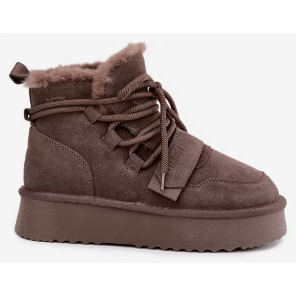  Pantofi de dama BIG STAR SHOES UU274315 UMBRE MARO/BEJ 