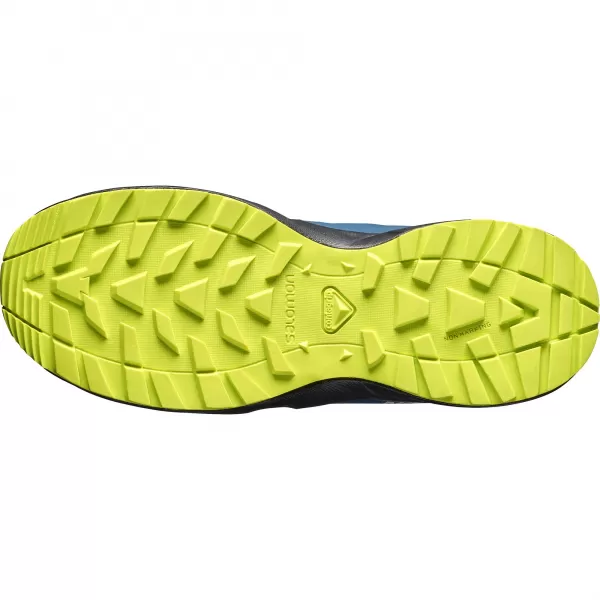  Pantofi pentru copii SALOMON OUTSCAPE WATERPROOF L49212500 MYKONOS ALBASTRU/NEGRU/ VAR ACID 