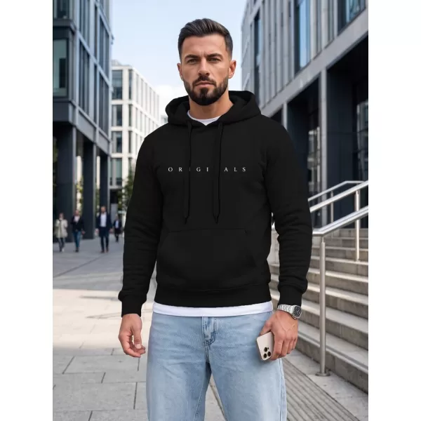  Hanorac pentru bărbați DSTREET NX5151BX-03-09 NEGRU 
