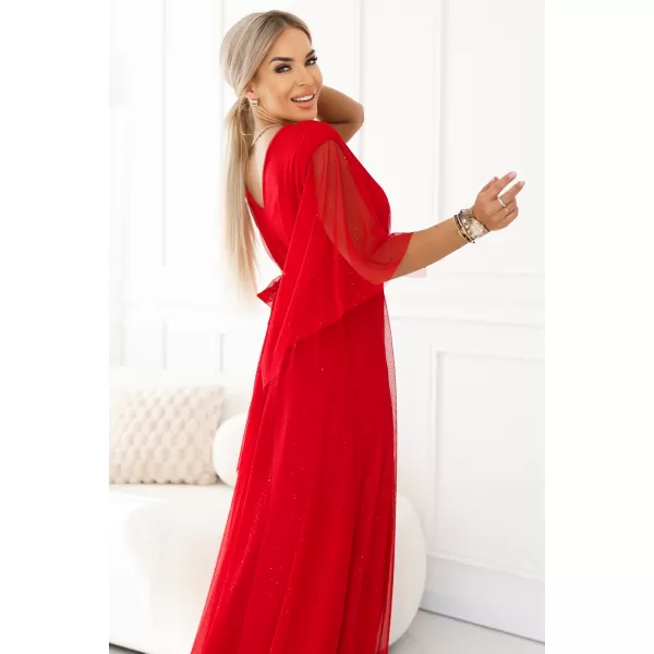  Rochie NUMOCO 655-5 ROŞU 