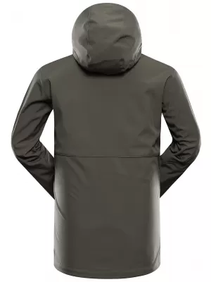 Jachetă softshell pentru bărbați ALPINE PRO HOOR 2 BUSUIOC FIERT