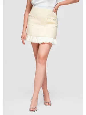 Fusta de dama OMBRE OW-GL-E0010 GALBEN