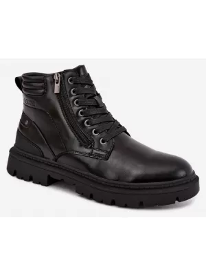 Botine pentru bărbați BIG STAR SHOES UU174242 NEGRU