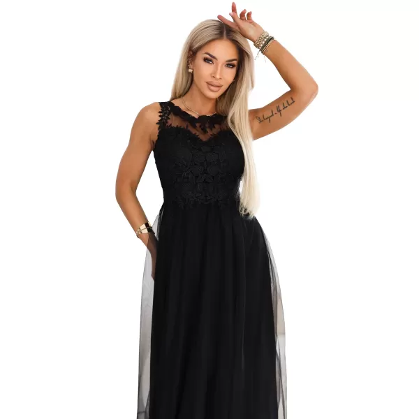  Rochie NUMOCO 672-4 NEGRU 