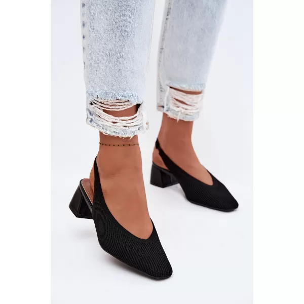  Sandale de dama BOTO YT-25 NEGRU 