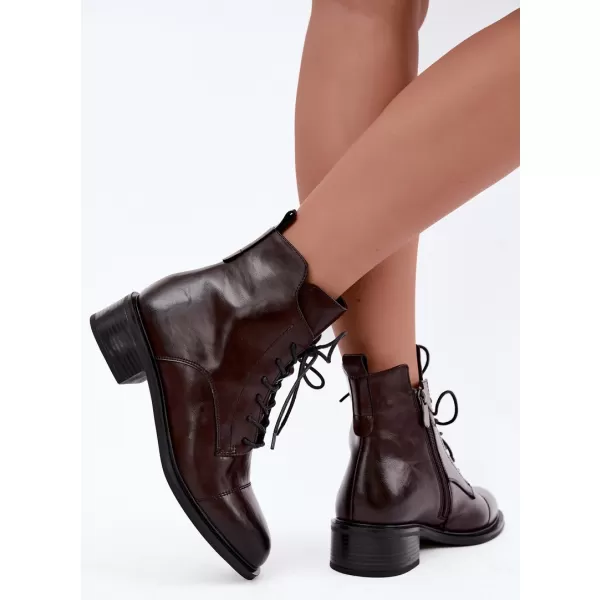  Botine de dama BOTO 25BT24-9234 MARO 