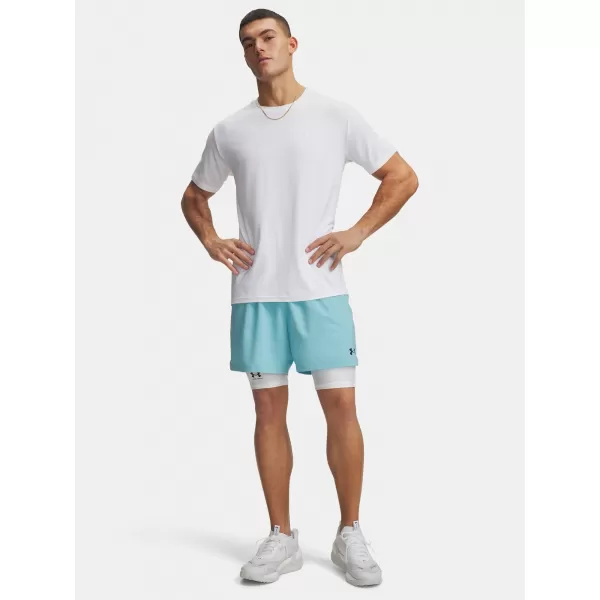  Pantaloni scurți pentru bărbați UNDER ARMOUR VANISH WVEN SHORT 2.0 6IN 6009865-425 ALBASTRU 