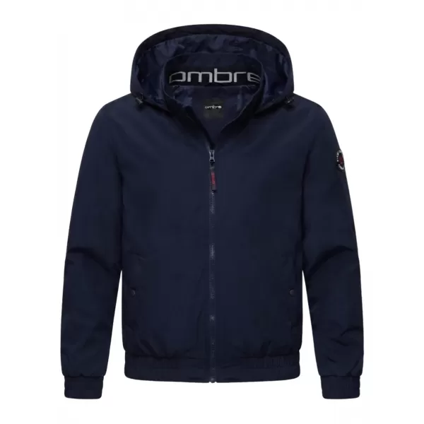  Jachetă pentru bărbați OMBRE C585 ALBASTRU MARIN 