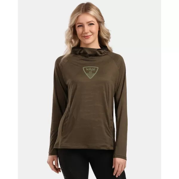  Tricou funcțional de damă KILPI AILEEN-W 1L0309KI KAKI 