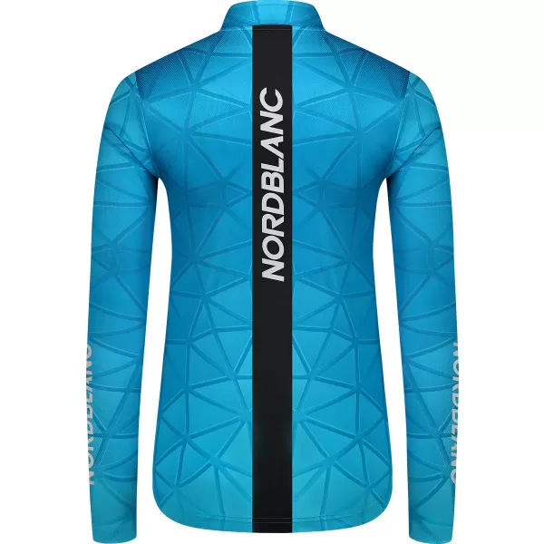  Tricou de ciclism pentru femei NORDBLANC VELOFLOW NBSLF8105 TURCOAZ 