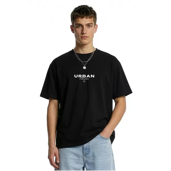  Tricou pentru bărbați URBAN CLASSICS TB8665 NEGRU 