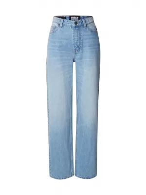 Pantaloni de dama URBAN CLASSICS TB8142 ALBASTRU CERUL SPĂLAT