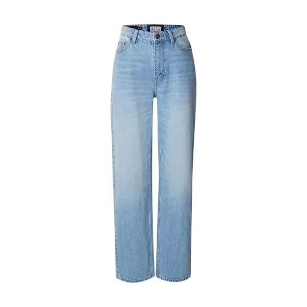  Pantaloni de dama URBAN CLASSICS TB8142 ALBASTRU CERUL SPĂLAT 