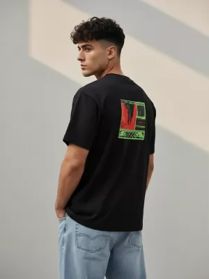 Tricou pentru bărbați DSTREET RX5304 NEGRU