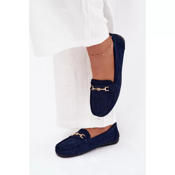  Mocasini de dama BOTO FT247 ALBASTRU MARIN 