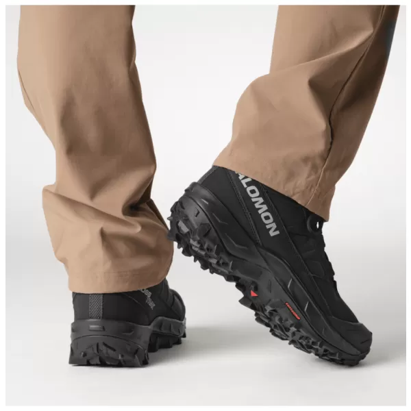  Pantofi pentru bărbați SALOMON CROSSTRAK WATERPROOF L47570200 NEGRU/NEGRU/ASFALT 