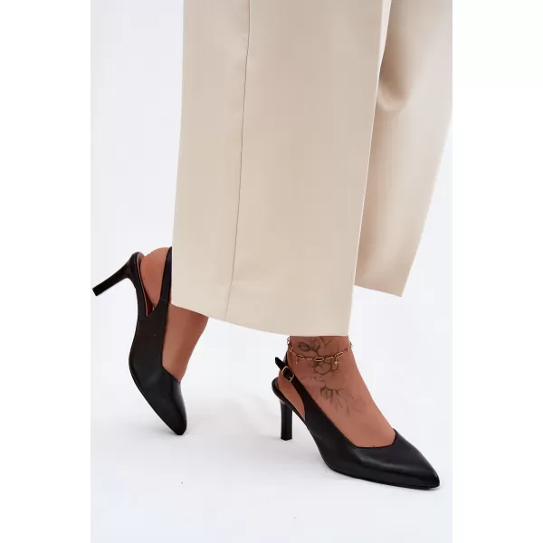  Sandale de dama SERGIO LEONE SK158 NEGRU 
