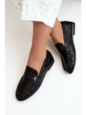 Mocasini de dama BOTO G523 NEGRU
