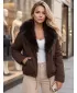 Geaca de dama DSTREET TY6071 CARAMEL