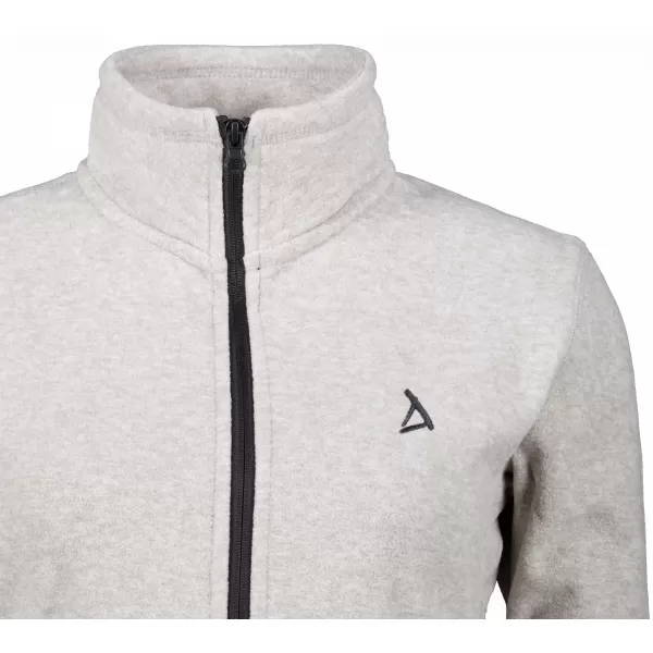  Hanorac de damă din fleece ALTISPORT ALW002852 EVIDENȚIERI ARGINTII 