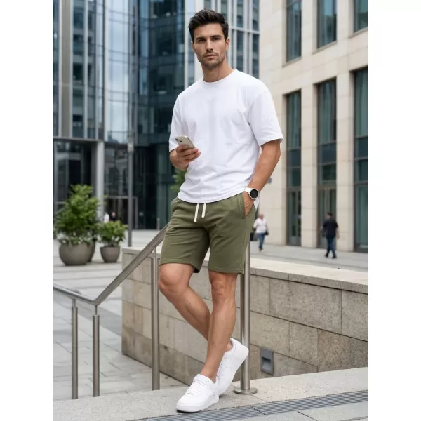  Pantaloni scurți pentru bărbați DSTREET SX2627 KAKI 