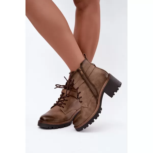  Botine de dama BOTO ASA301-1 MARO 