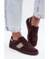 Adidași de damă BIG STAR SHOES UU274438 UMBRE MARO/BEJ
