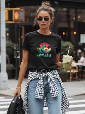 Tricou pentru femei DSTREET NX5027RY NEGRU