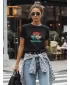 Tricou pentru femei DSTREET NX5027RY NEGRU