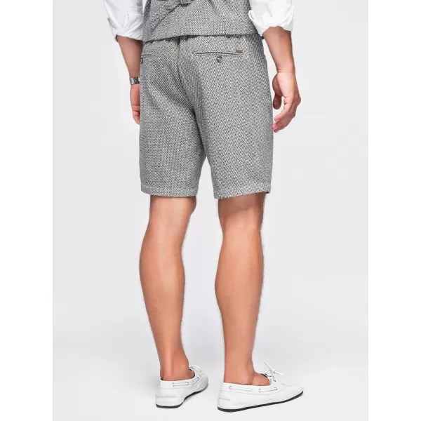  Pantaloni scurți pentru bărbați OMBRE OM-SRCS-0189 MELANGE MARO 