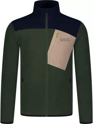Hanorac ușor pentru bărbați din fleece NORDBLANC CRACKLE NBSFM8373 VERDE