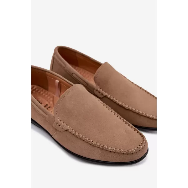  Mocasini pentru bărbați BIG STAR SHOES TT174201 BEJ 
