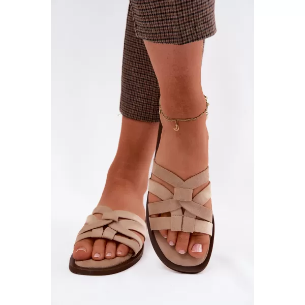  Papuci de damă BOTO 9826 BEJ 