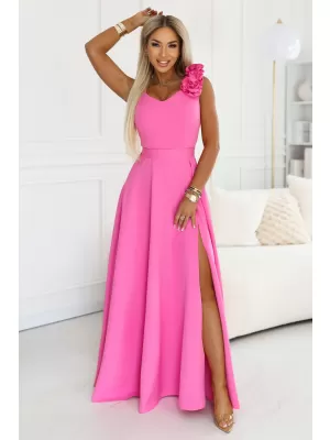 Rochie NUMOCO 643-6 ROZ DE PATISERIE